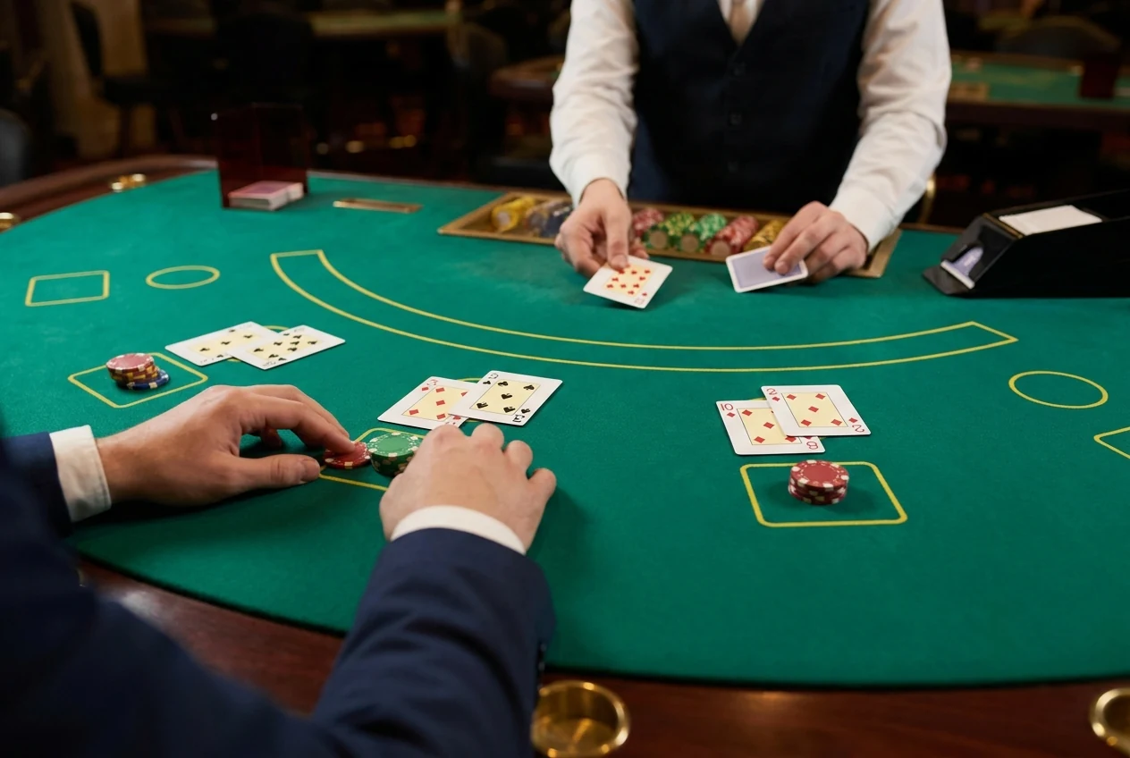 Blackjack Switch sur BetRiviera